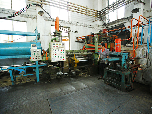 Aluminium extrusion plant